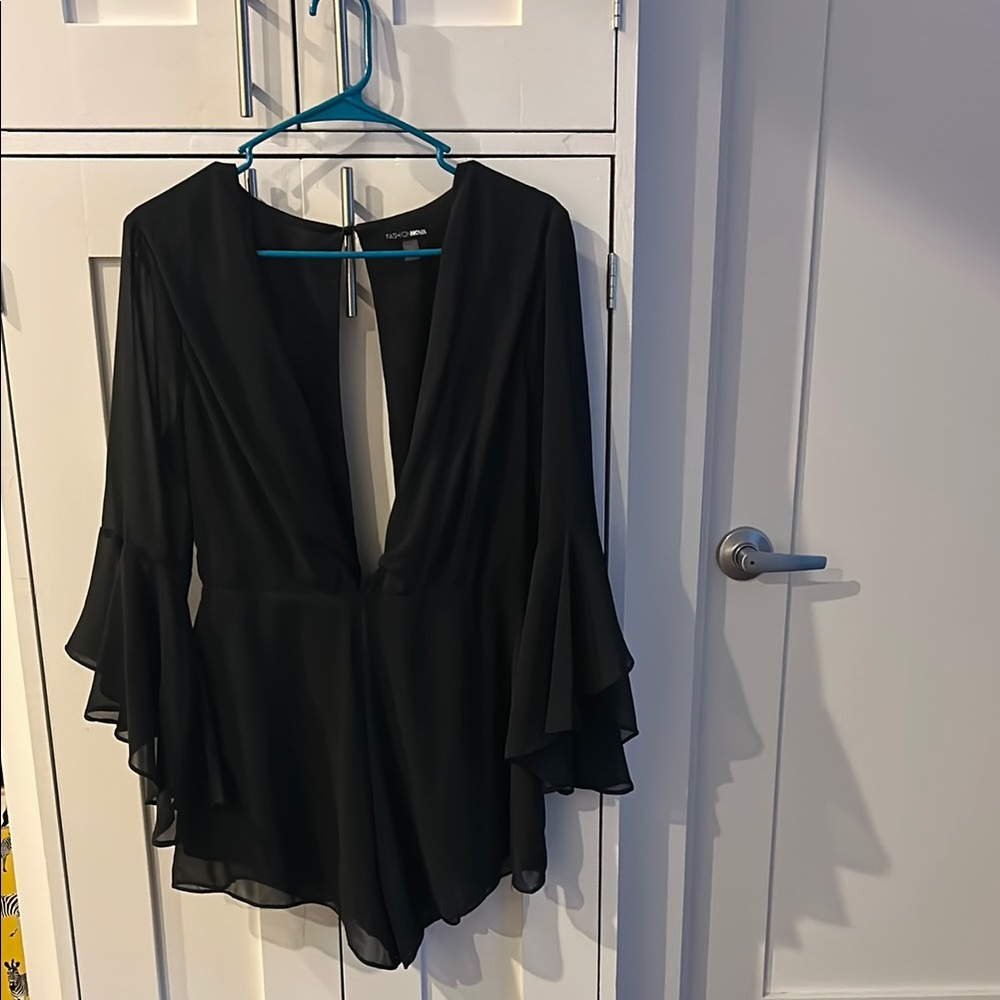 Elegant Black Women's Top